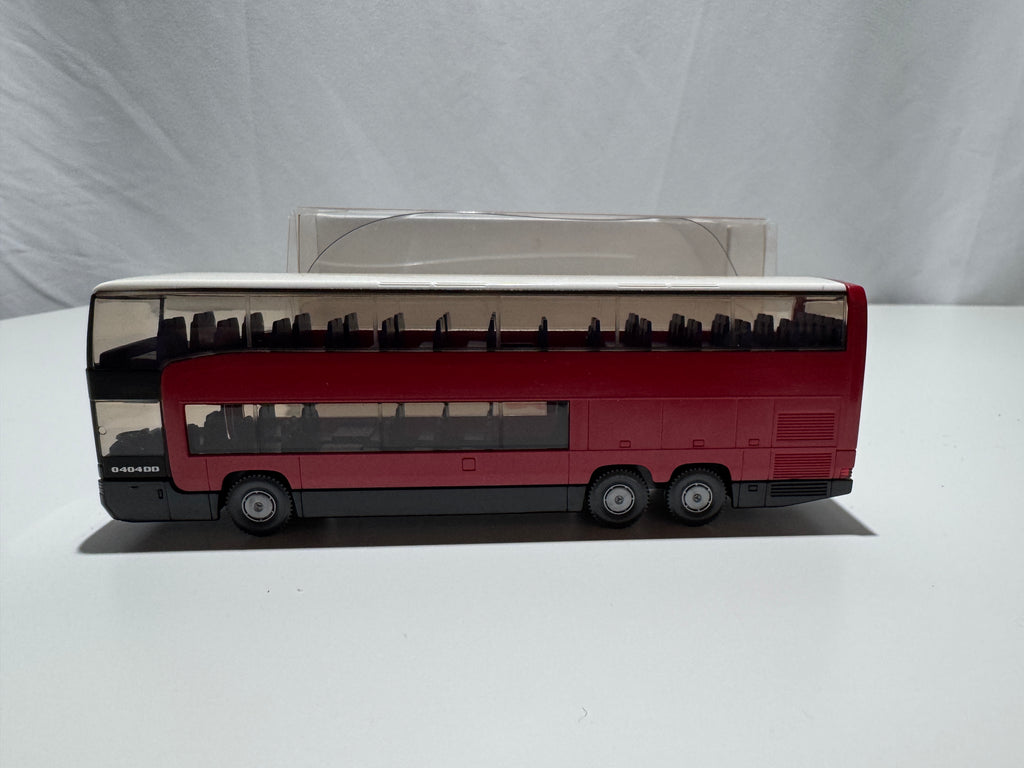 1:87 Wiking Mercedes-Benz O404 DD Reisebus Rot OVP #571