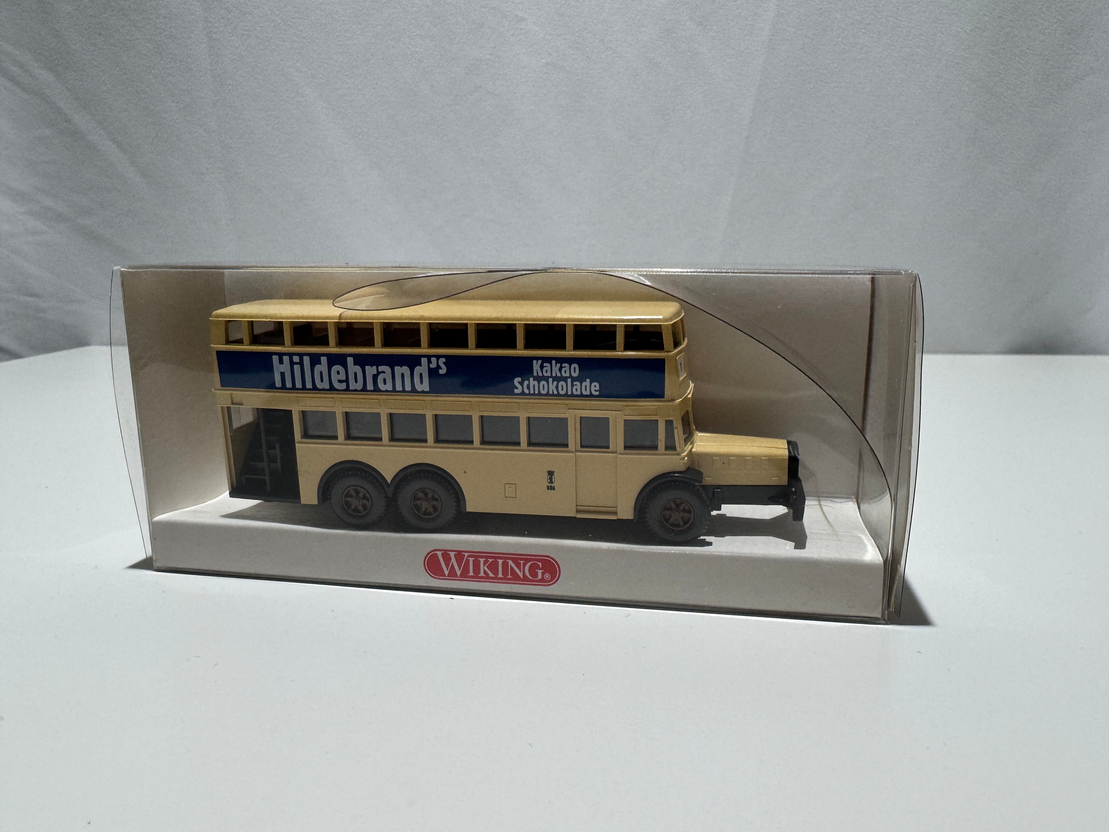 1:87 Wiking Berliner Doppeldeckbus D38 Braun-Gelb OVP #574