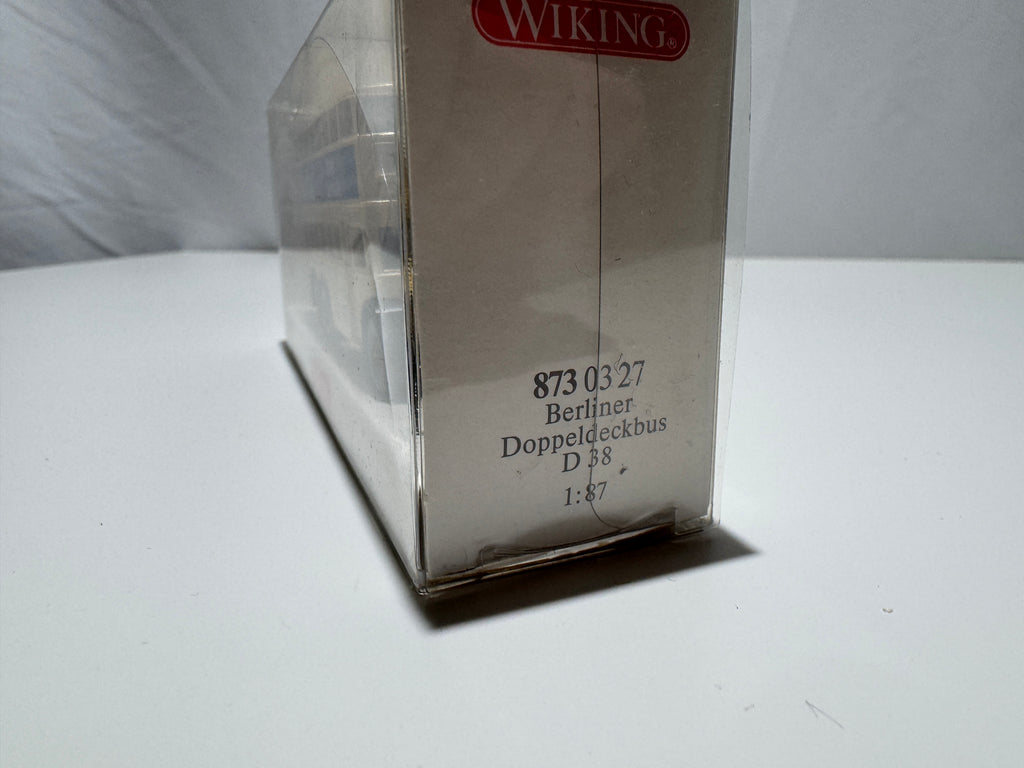 1:87 Wiking Berliner Doppeldeckbus D38 Braun-Gelb OVP #574