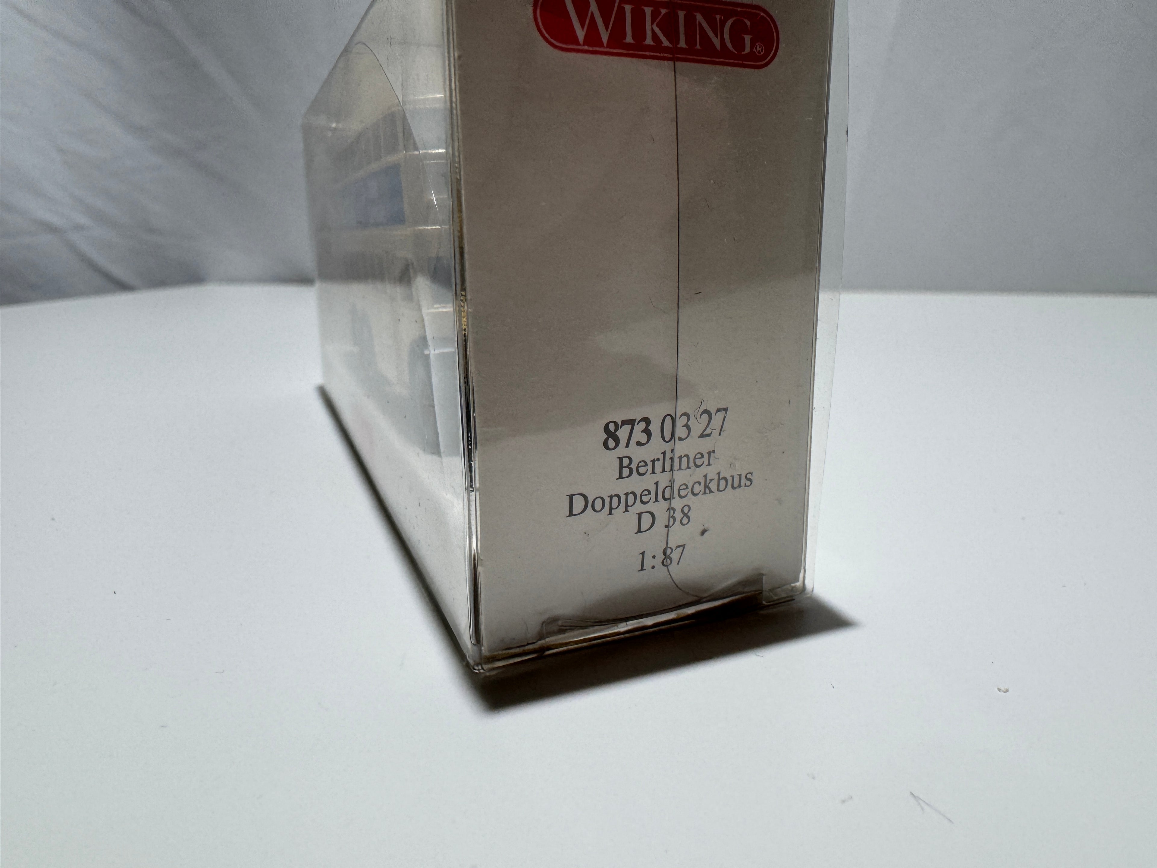 1:87 Wiking Berliner Doppeldeckbus D38 Braun-Gelb OVP #574