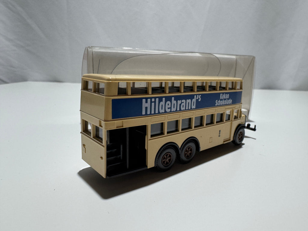 1:87 Wiking Berliner Doppeldeckbus D38 Braun-Gelb OVP #574