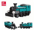 Lego Zug Minitrain 71 Stk Retro Steam Train Locomotive Spielzeug #081