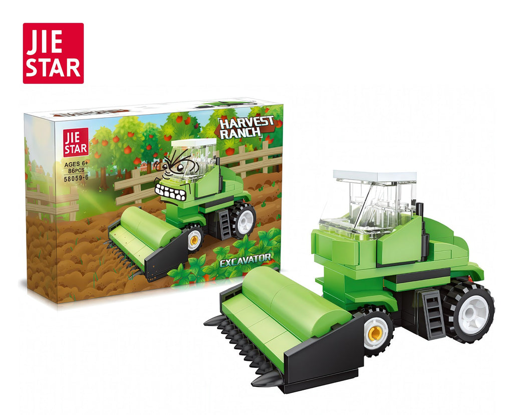 Lego Bagger Landmaschine 86 Stk Spielzeug Harvest Ranch #088