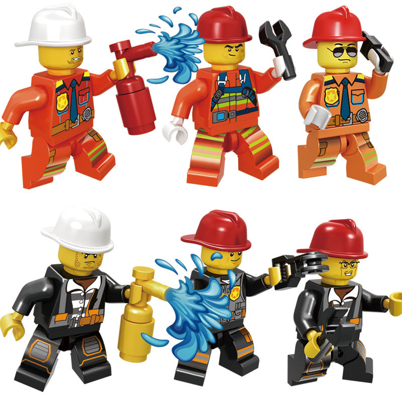 Lego Feuerwehrauto 2 Version 98 Stk Spielzeug C025-6 #073