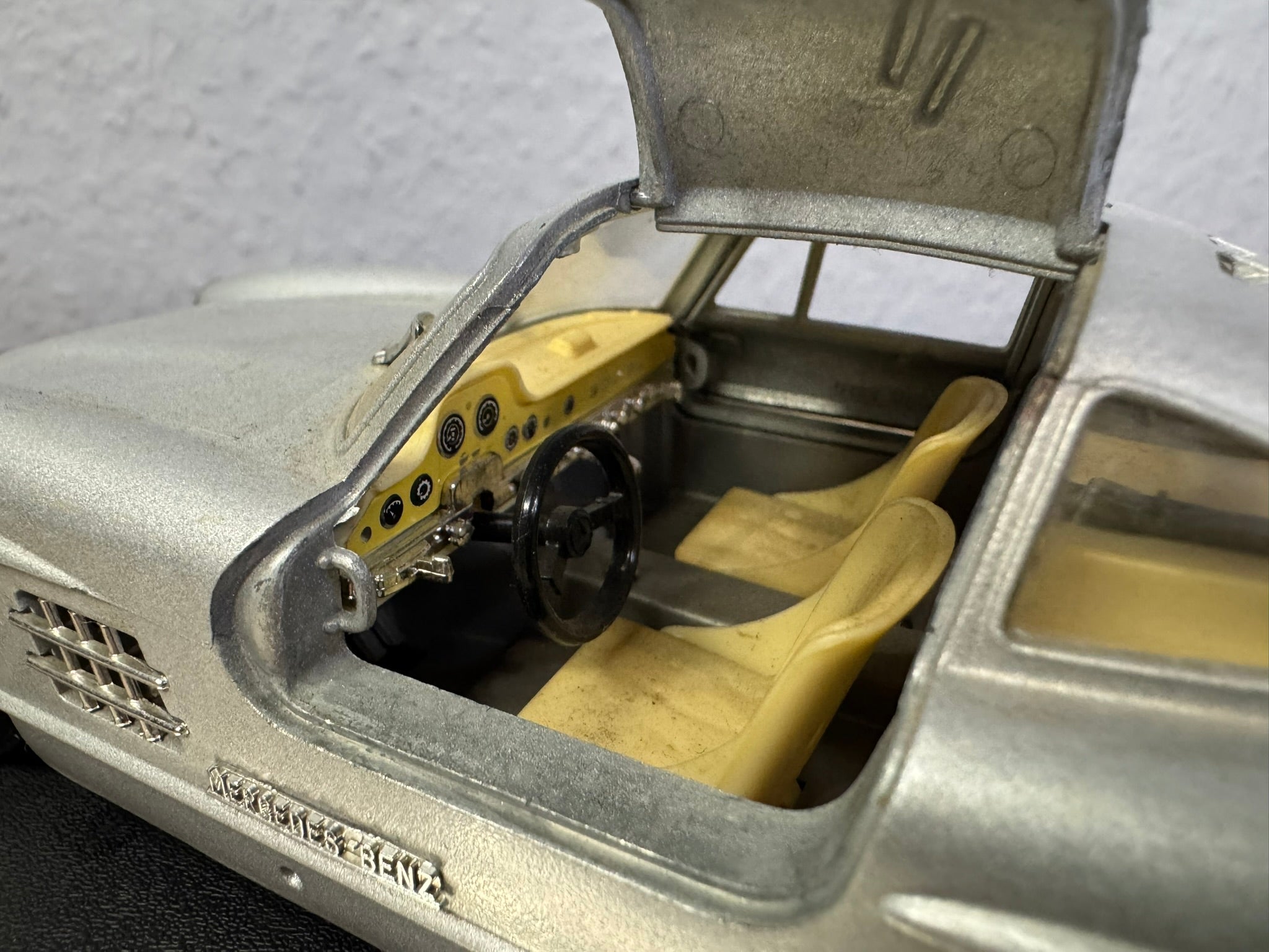 1:24 Bburago Mercedes-Benz 300 SL 1954 Silber #192