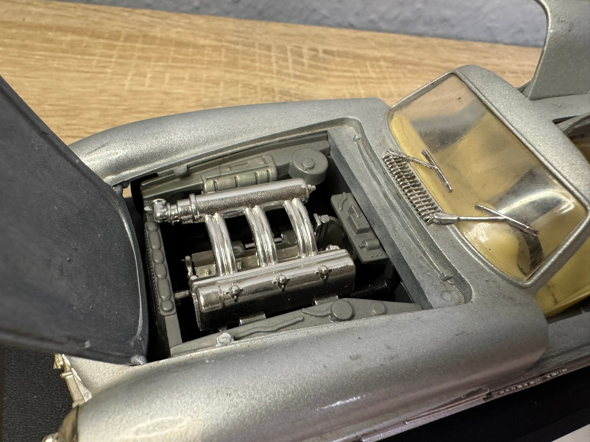 1:24 Bburago Mercedes-Benz 300 SL 1954 Silber #192