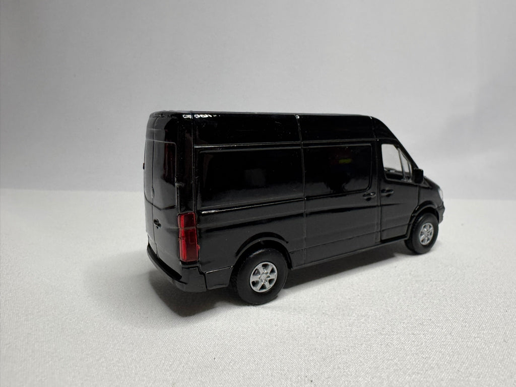 1:38 Welly Mercedes-Benz Sprinter W906 Facelift Schwarz #189