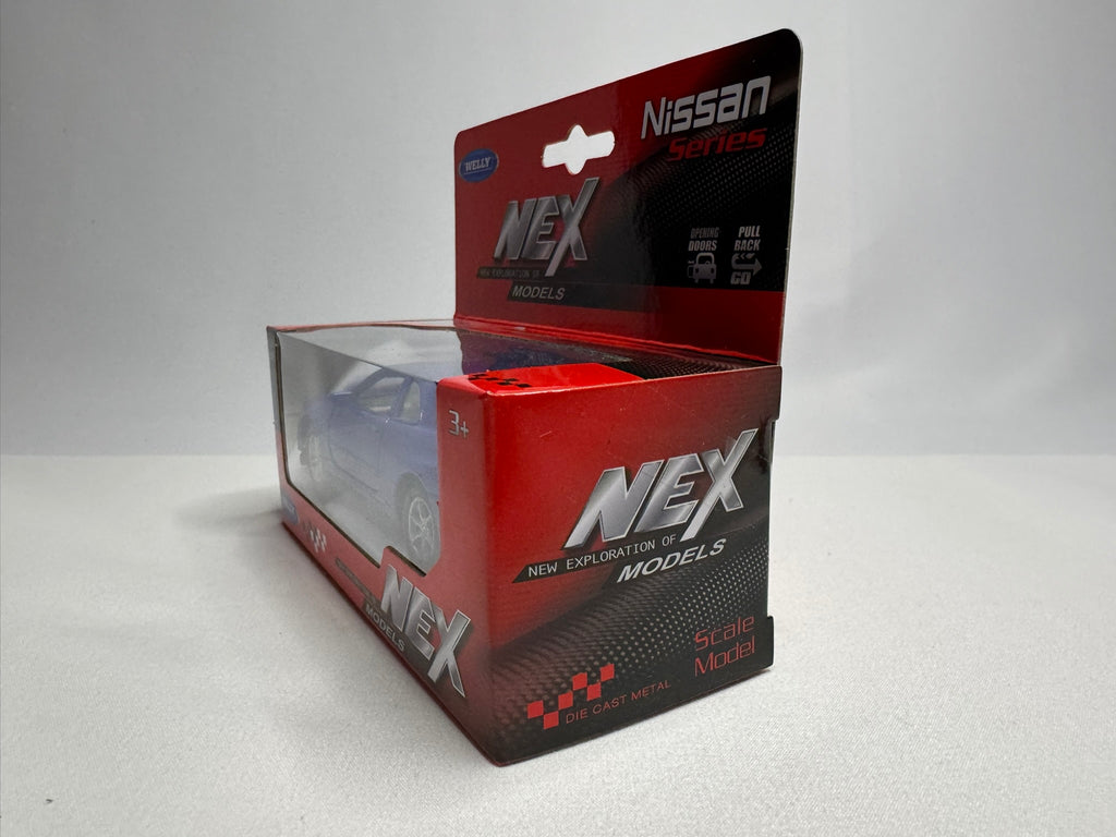 1:34 Welly Nissan Skyline GT-R R34 Blau #191