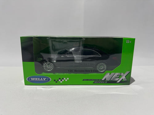 1:24 Welly Mercedes-Benz S-Klasse W222 2014-2020 Schwarz #182
