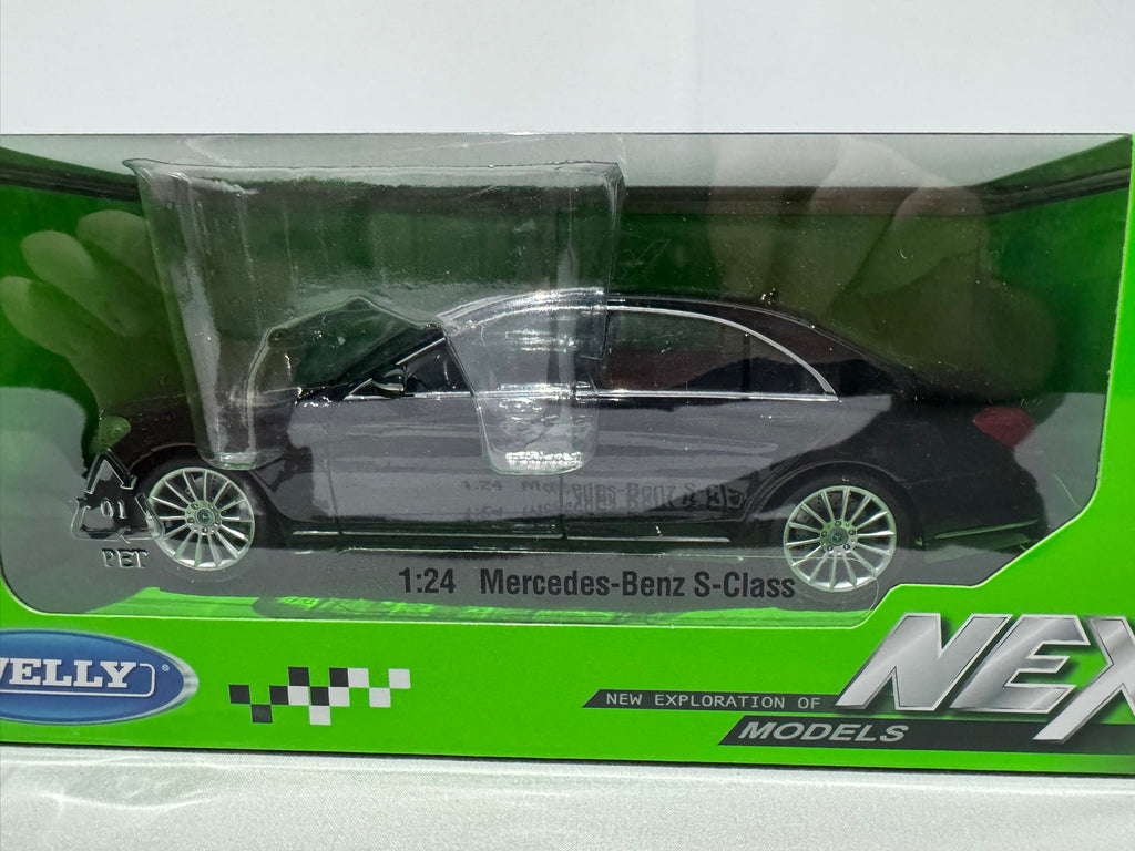 1:24 Welly Mercedes-Benz S-Klasse W222 2014-2020 Schwarz #182