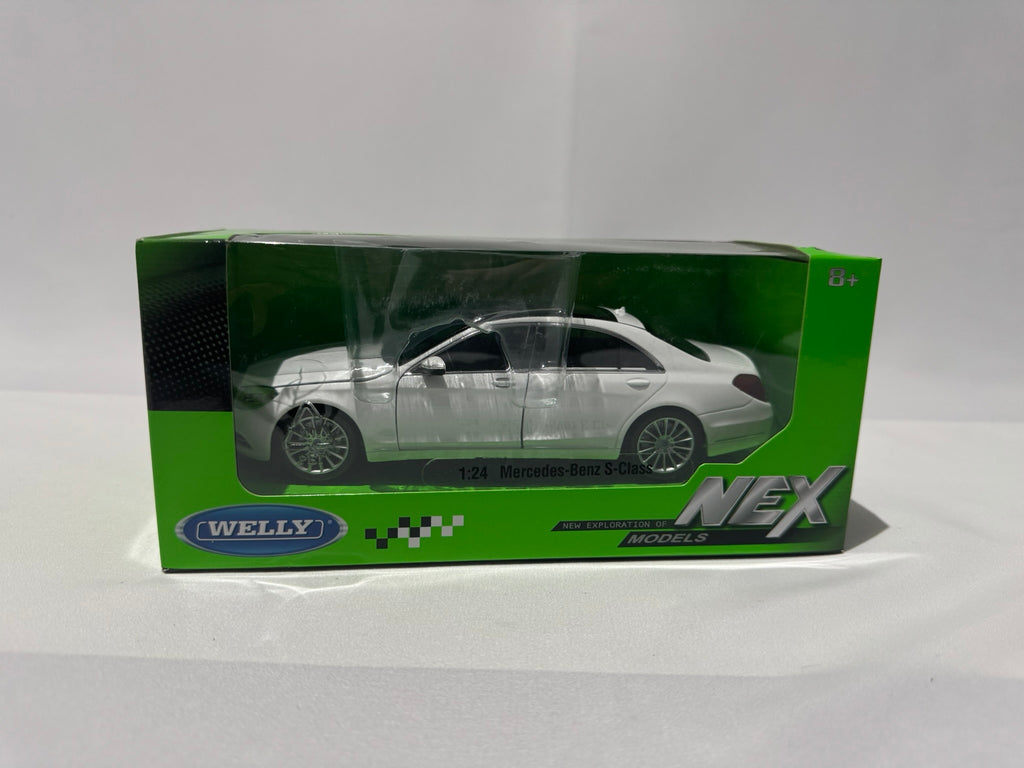 1:24 Welly Mercedes-Benz S-Klasse W222 2014-2020 Weiß #183