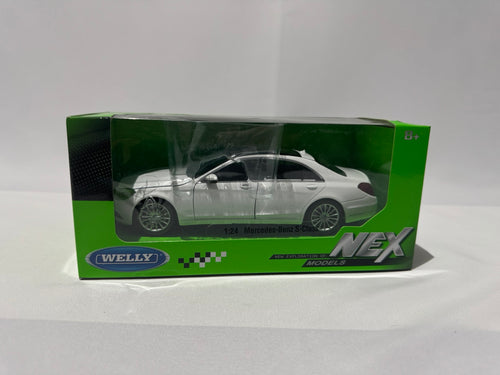 1:24 Welly Mercedes-Benz S-Klasse W222 2014-2020 Weiß #183