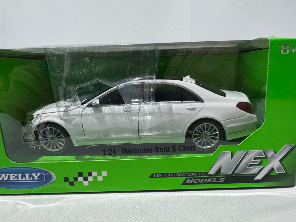 1:24 Welly Mercedes-Benz S-Klasse W222 2014-2020 Weiß #183