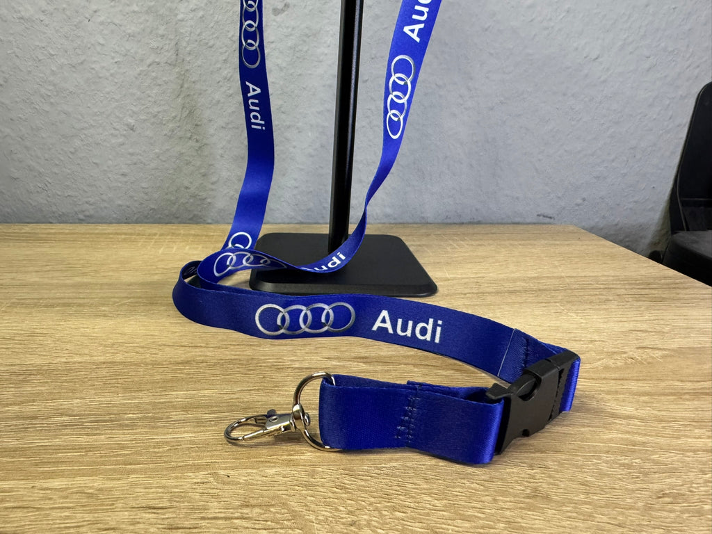 Audi Schlüsselanhänger 65cm Blau #056