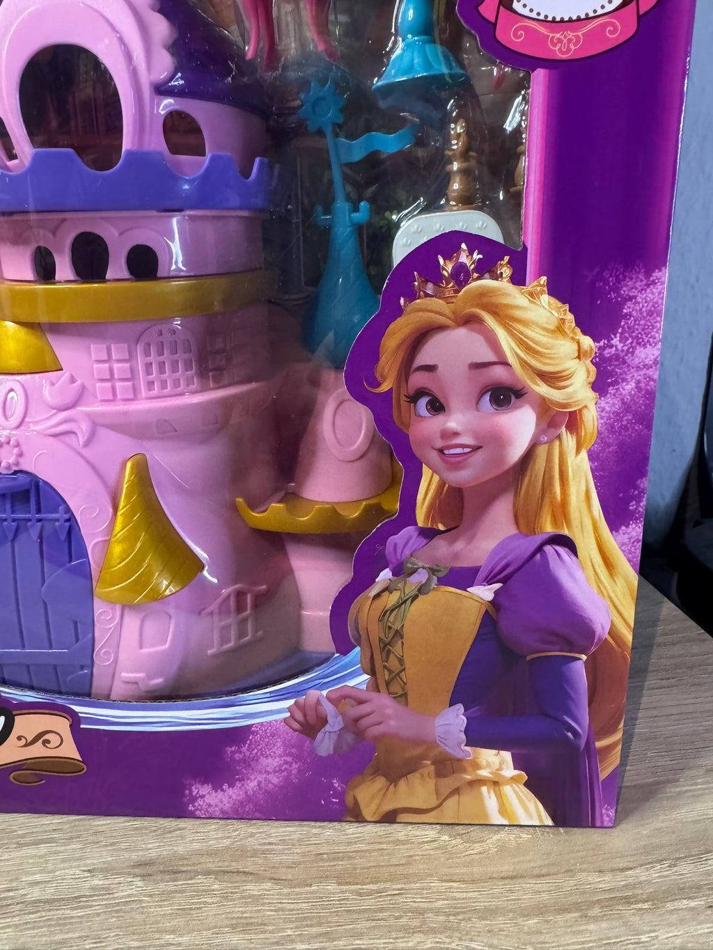 Prinzessinnenschloss Spielset 35 cm  Prinzessin Figuren mit Zubehör Mädchen Spielzeug Licht + Musik #063