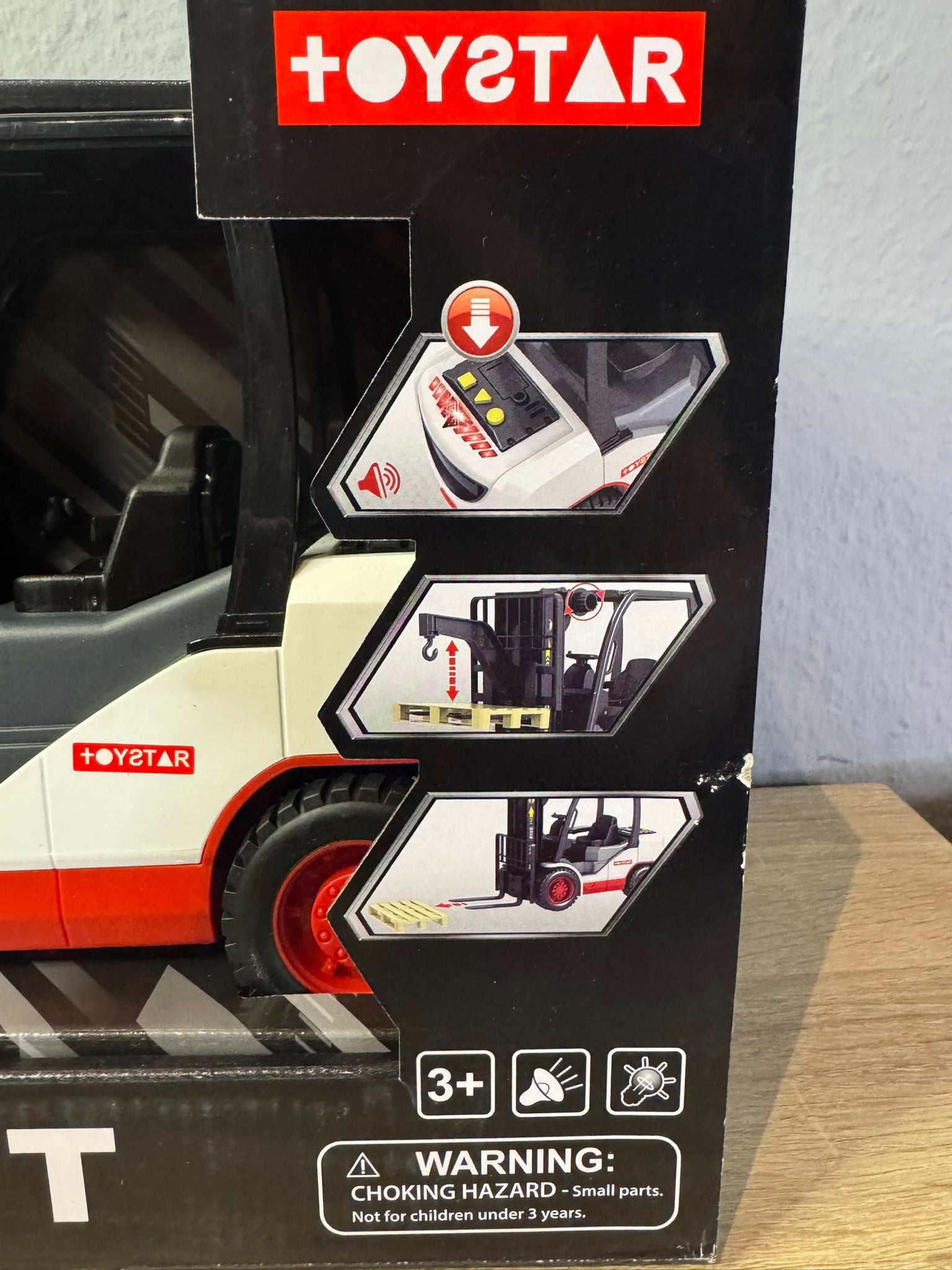 Gabelstapler Spielzeug  Forklift 32x20x13cm #067