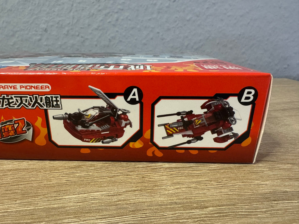 Lego Feuerlöschboot 2 Version 104 Stk Spielzeug C025-4 #070