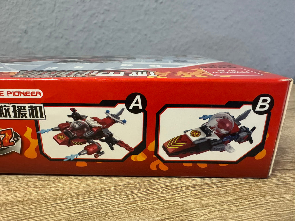 Lego Feuerwehrflugzeug 2 Version 101 Stk Spielzeug C025-7 #071