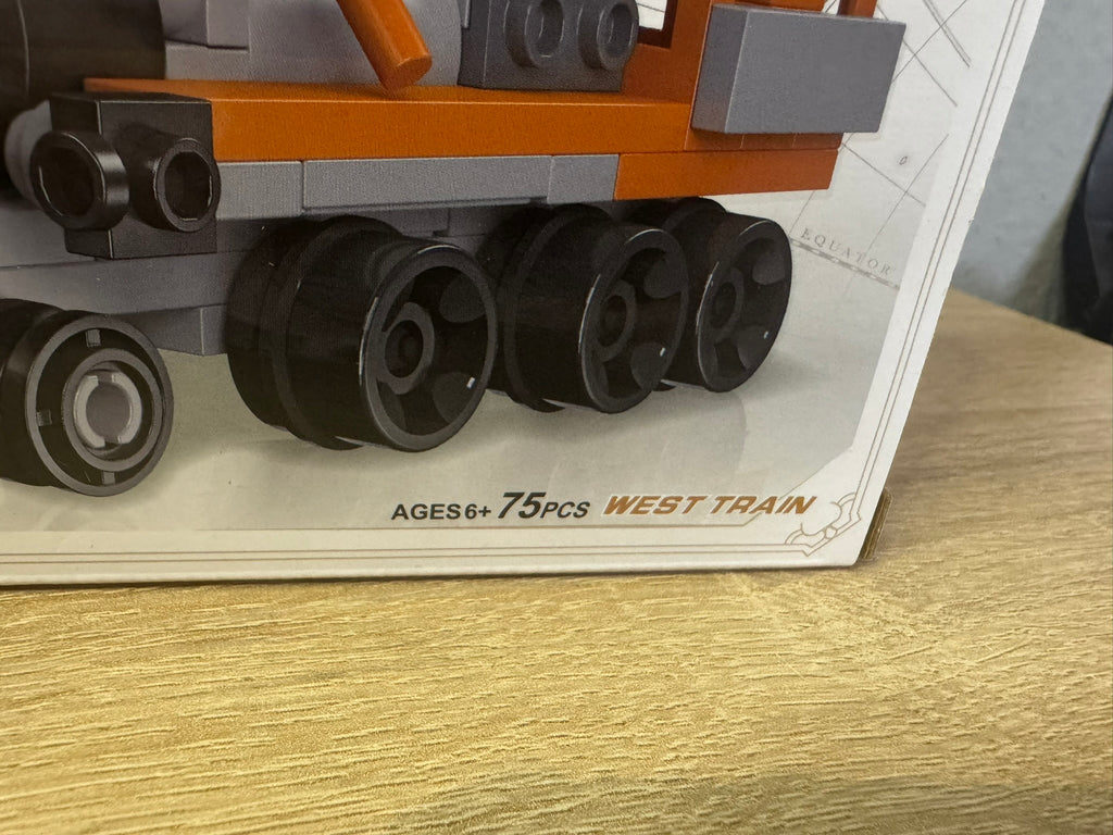 Lego Zug Minitrain 75 Stk West Train Locomotive Spielzeug #078