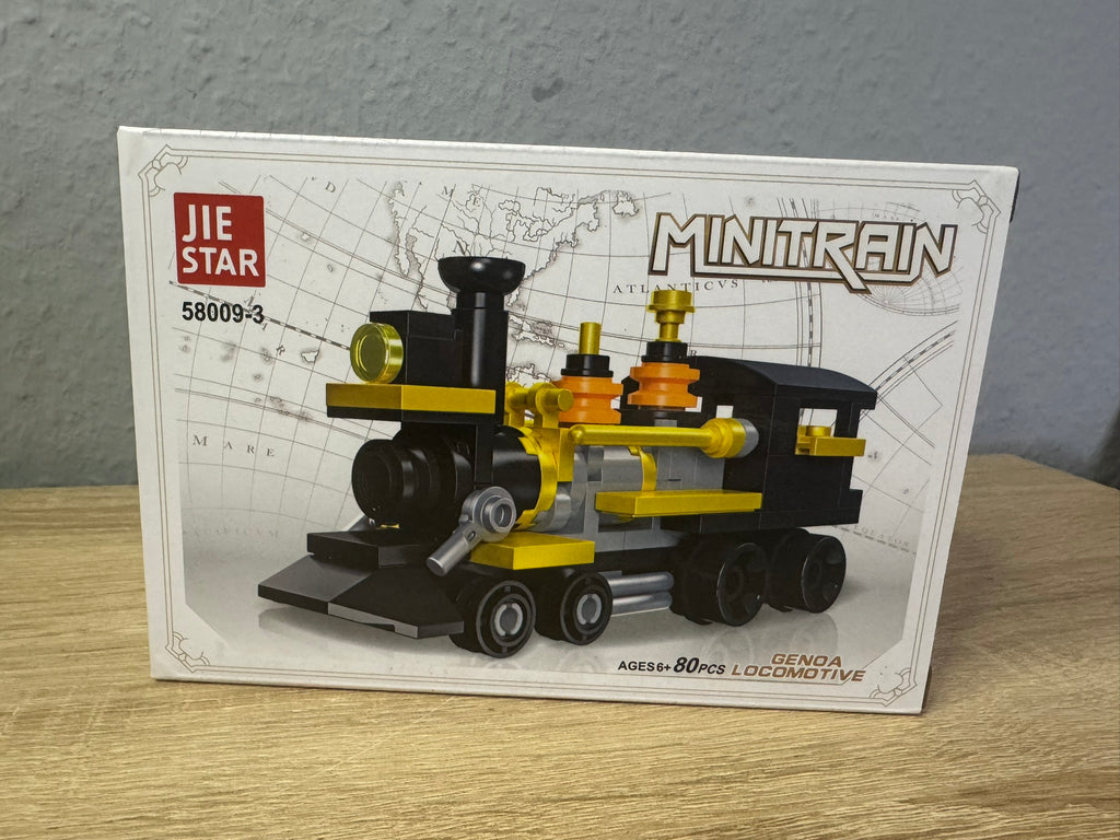 Lego Zug Minitrain 80 Stk Genoa Locomotive Spielzeug #080