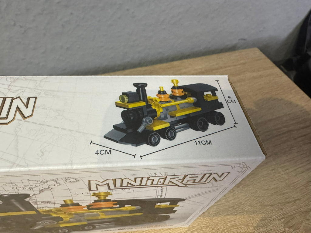 Lego Zug Minitrain 80 Stk Genoa Locomotive Spielzeug #080