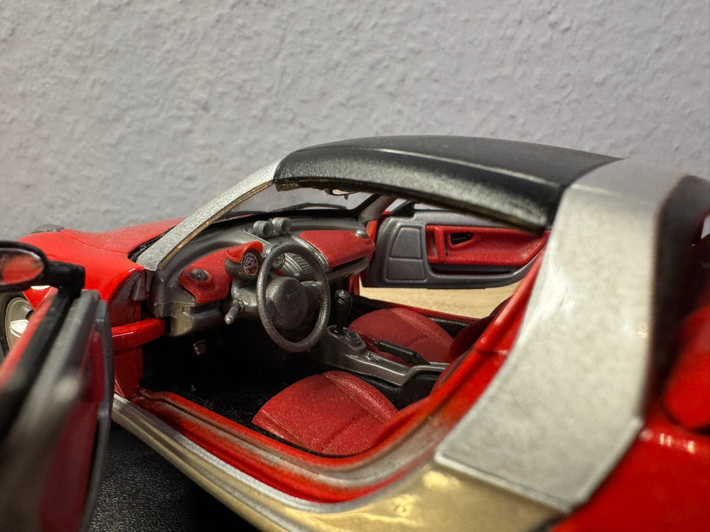 1:24 Bburago Smart Roadster Rot OVP #146