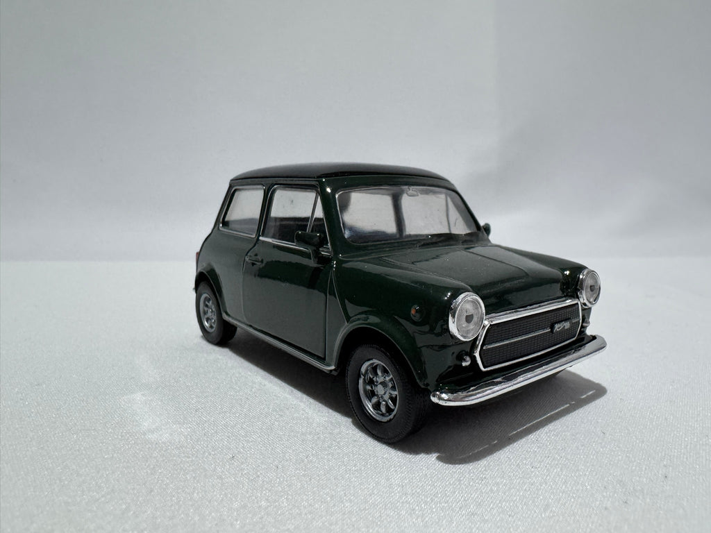 1:38 Welly Mini Cooper 1300 1990-1996 Grün-Schwarz #008