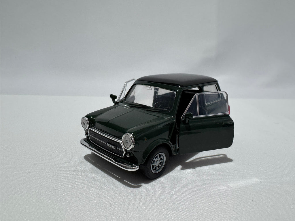1:38 Welly Mini Cooper 1300 1990-1996 Grün-Schwarz #008
