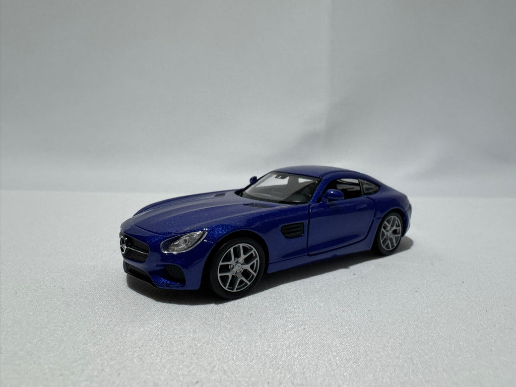 1:38 Welly Mercedes-Benz AMG GT 2015-2025 Blau #015