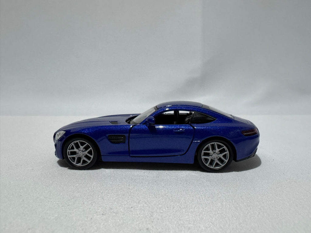 1:38 Welly Mercedes-Benz AMG GT 2015-2025 Blau #015