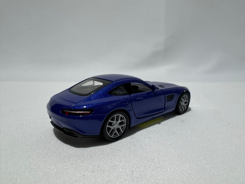 1:38 Welly Mercedes-Benz AMG GT 2015-2025 Blau #015