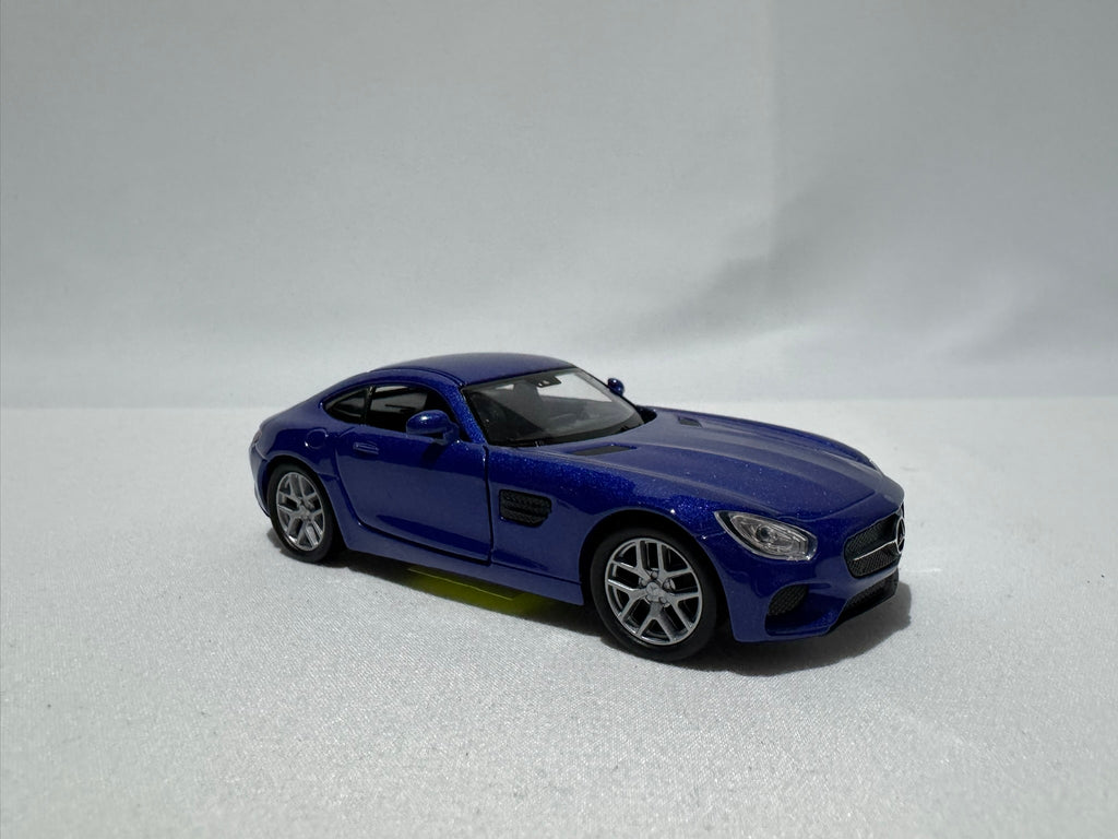 1:38 Welly Mercedes-Benz AMG GT 2015-2025 Blau #015