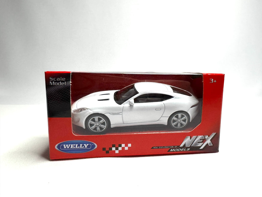1:43 Welly Jaguar F-Type Coupe 2014-2019 Weiß #027