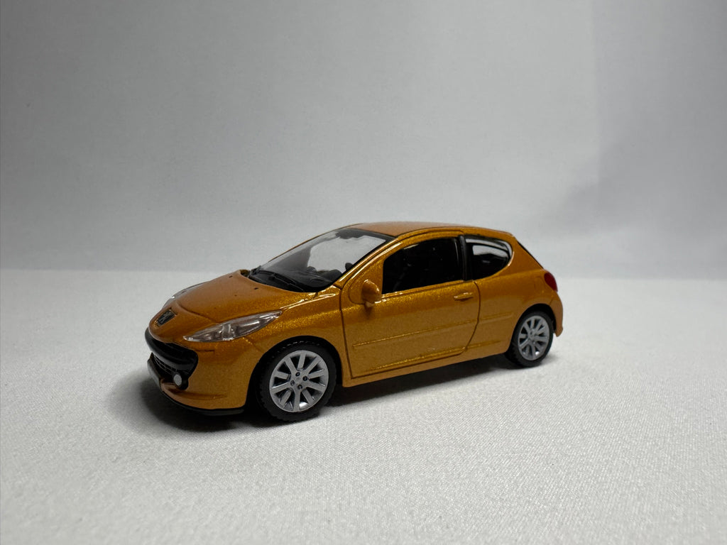1:43 Welly Peugeot 207 2006-2015 Orange #034