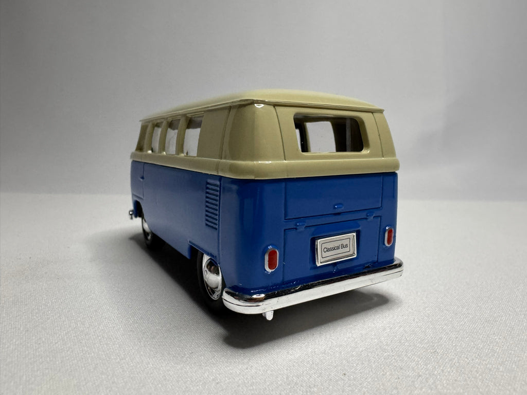 1:38 Welly VW Volkswagen T1 Bus 1963 Blau-Weiß #040