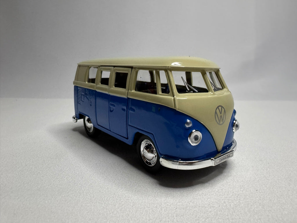 1:38 Welly VW Volkswagen T1 Bus 1963 Blau-Weiß #040