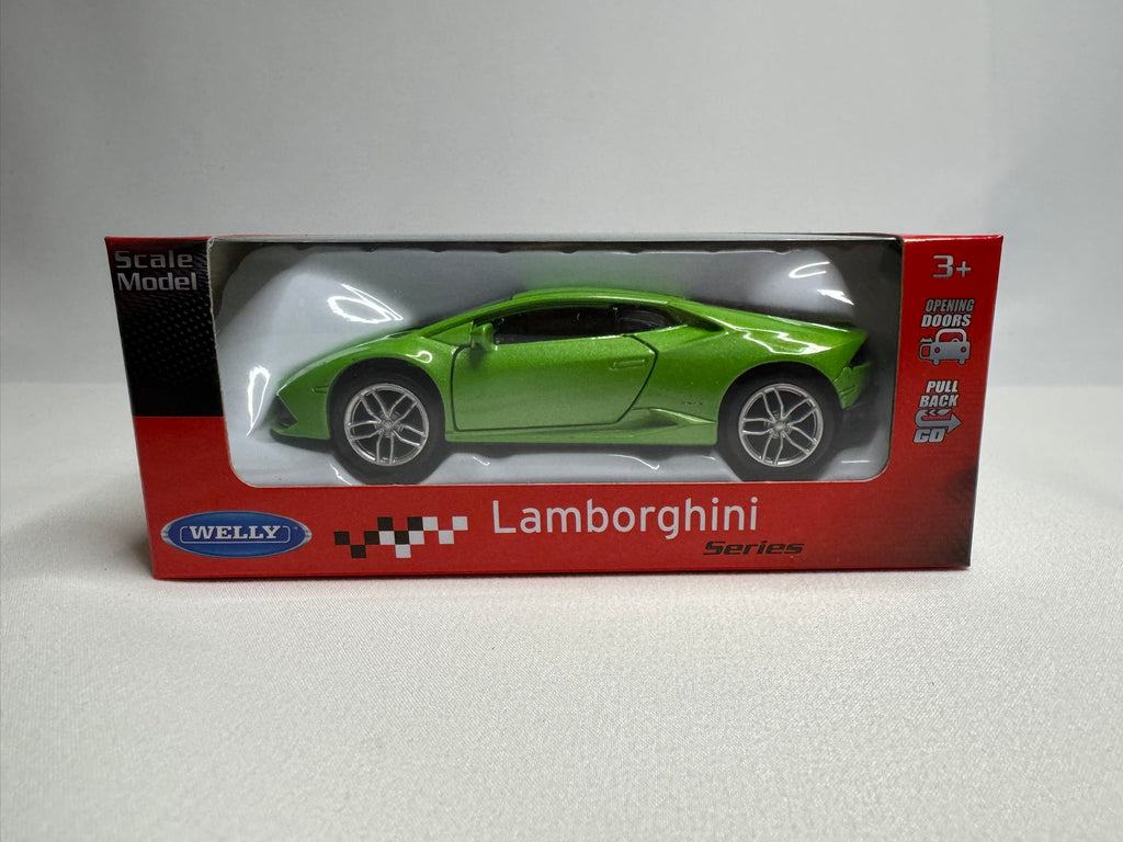 1:38 Welly Lamborghini Huracán LP 610-4 Grün #102