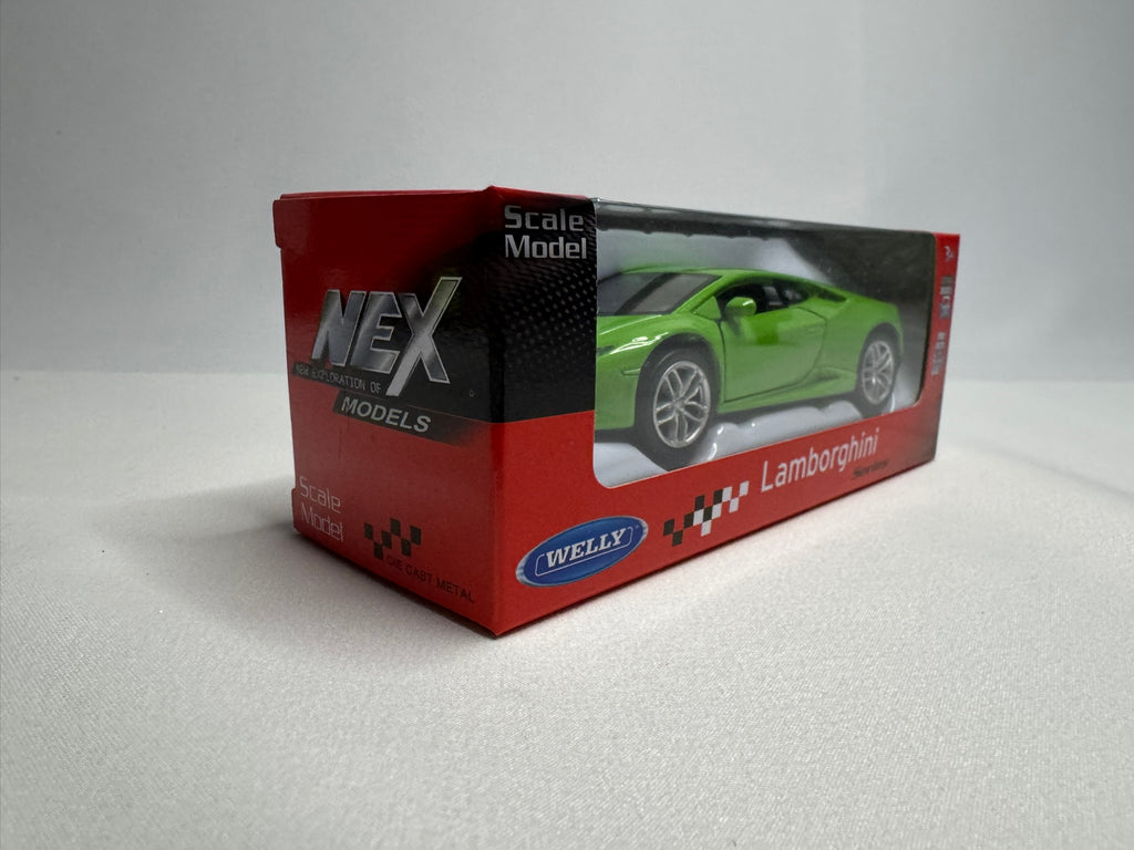 1:38 Welly Lamborghini Huracán LP 610-4 Grün #102