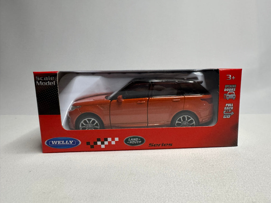 1:38 Welly Range Rover Sport 2013-2022 L494 Orange-Schwarz #104
