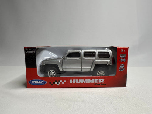 1:38 Welly Hummer H3 Silber #110