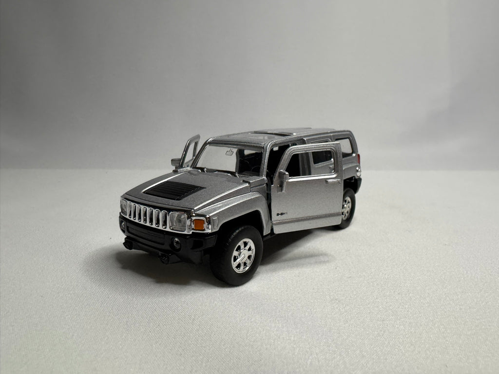 1:38 Welly Hummer H3 Silber #110