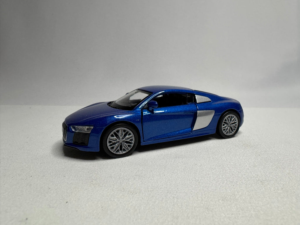 1:38 Welly 2016 Audi R8 Coupé V10 Blau #111