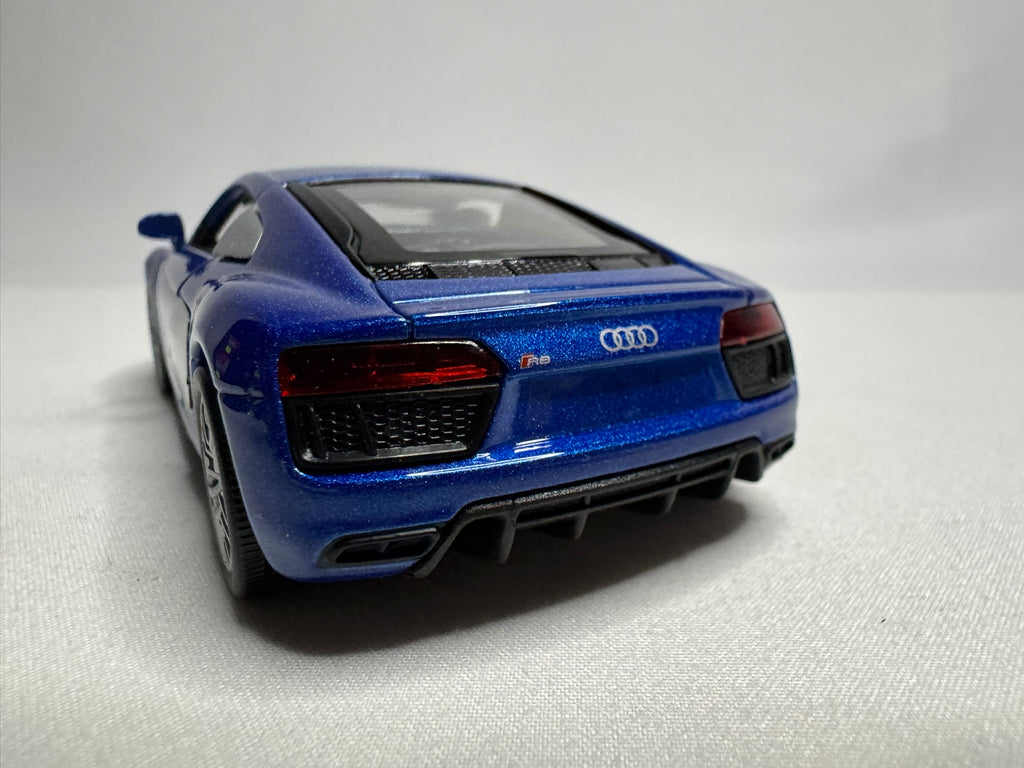 1:38 Welly 2016 Audi R8 Coupé V10 Blau #111