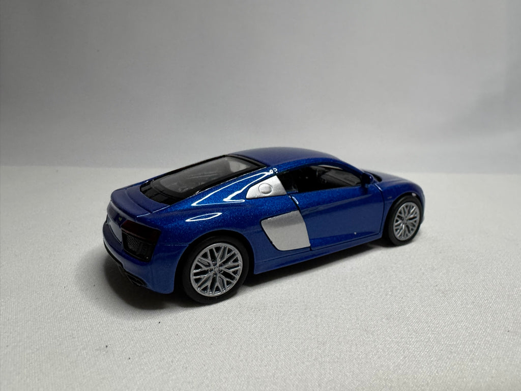 1:38 Welly 2016 Audi R8 Coupé V10 Blau #111