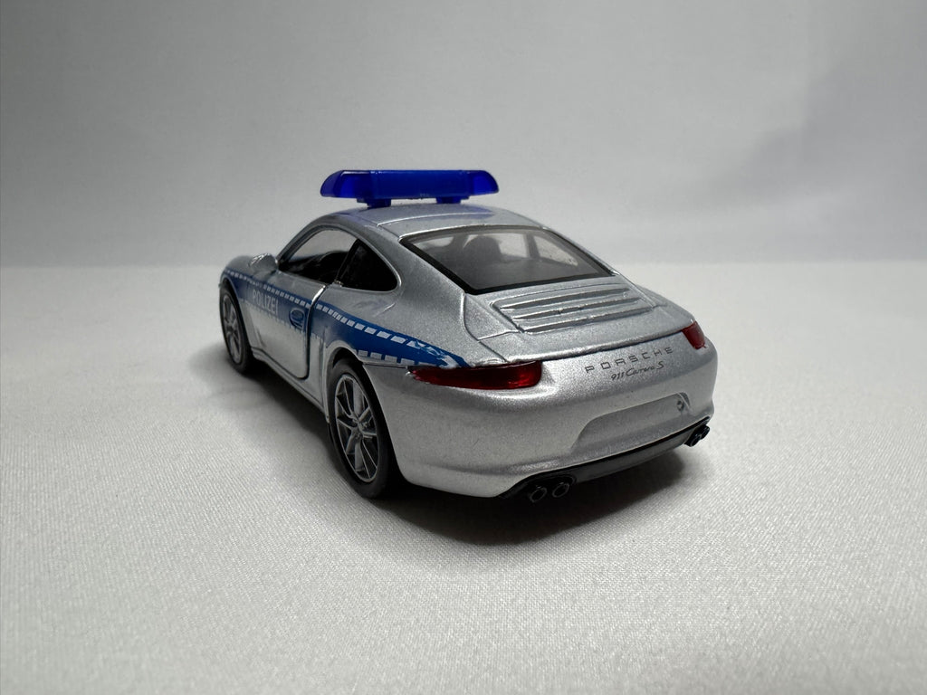 1:38 Welly Porsche 911(991) Carrera S 2011-2019 Polizei #123