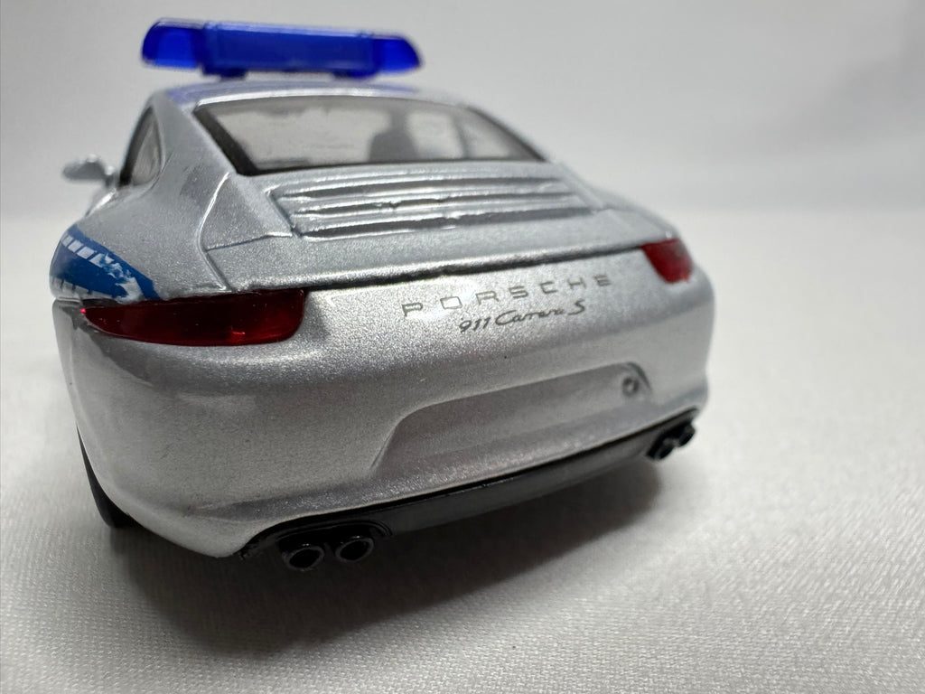 1:38 Welly Porsche 911(991) Carrera S 2011-2019 Polizei #123