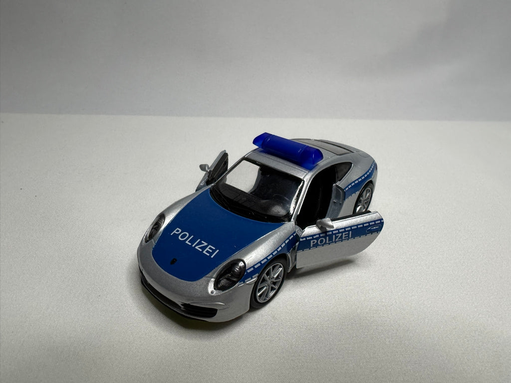 1:38 Welly Porsche 911(991) Carrera S 2011-2019 Polizei #123