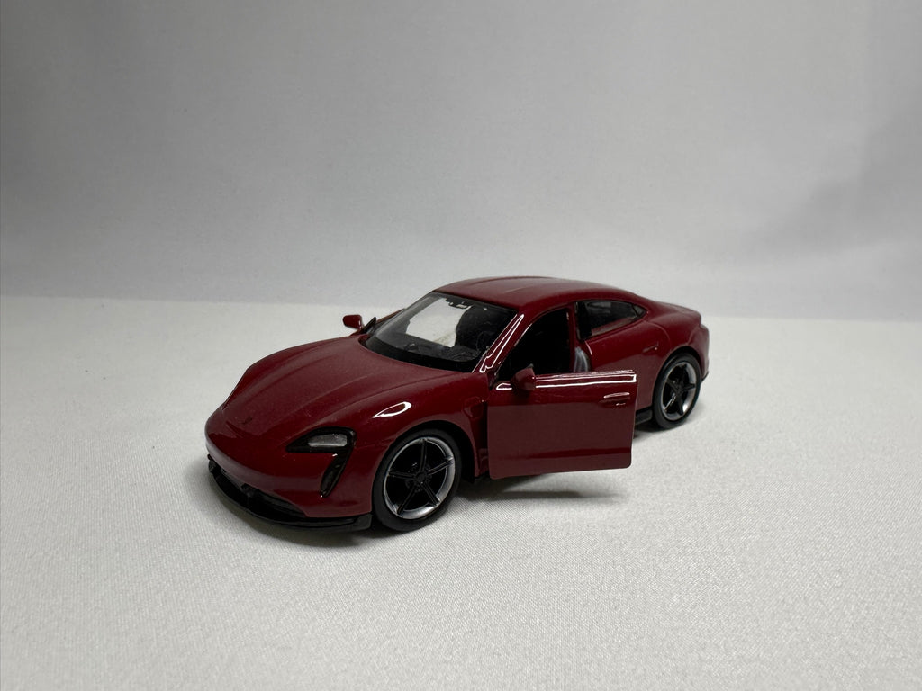1:38 Welly Porsche Taycan Turbo S 2019-2025 Rot #126