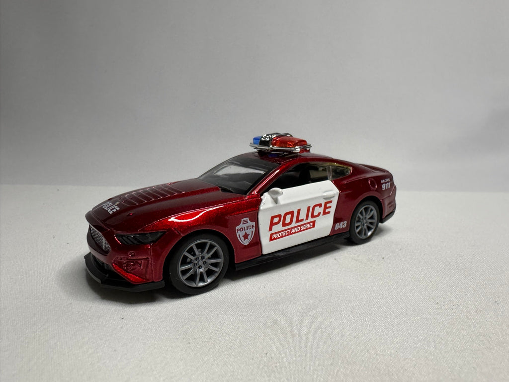 1:38 Ford Mustang Rot Police #131