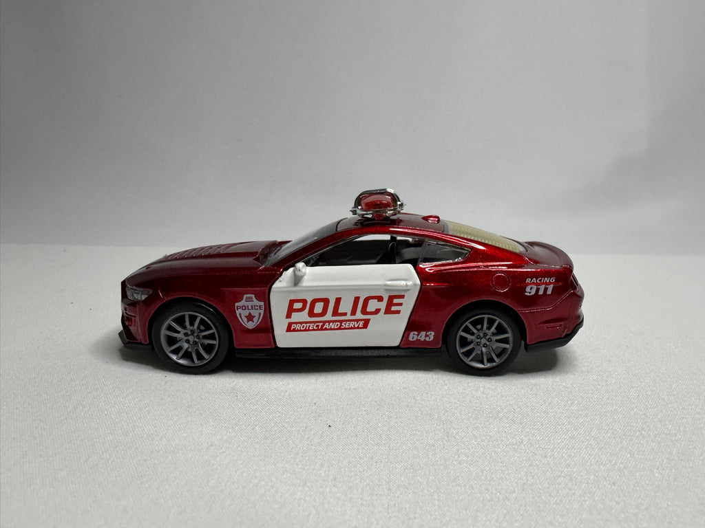 1:38 Ford Mustang Rot Police #131